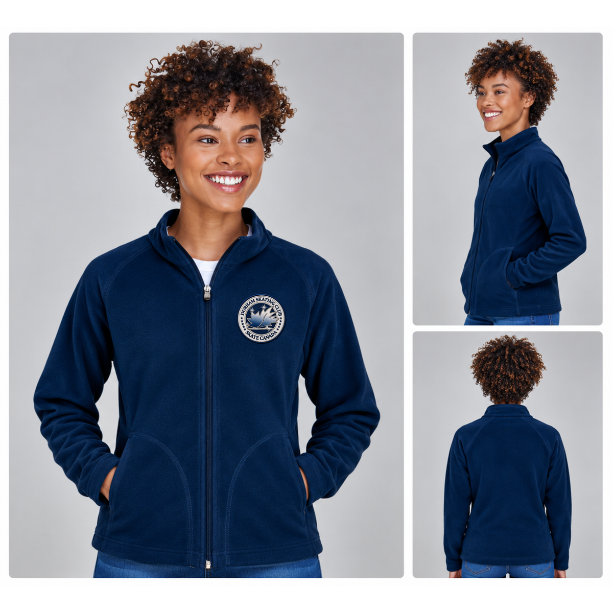 Durham Skating Club – Ladies’ Microfleece Jacket